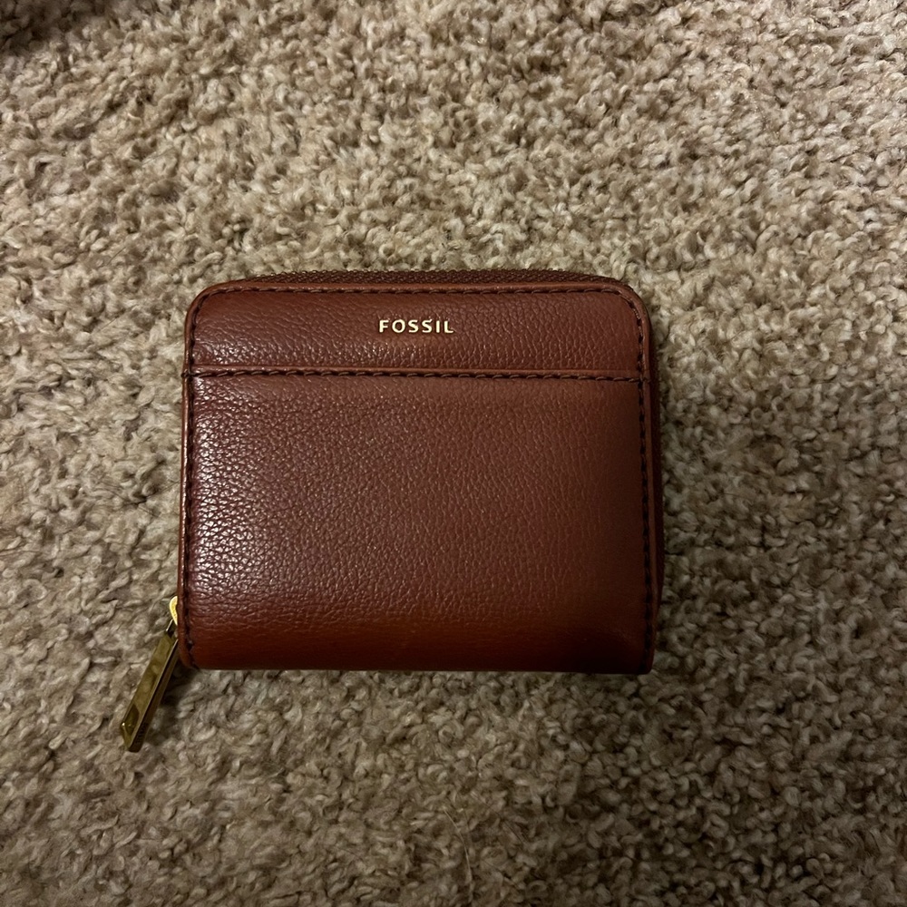 Vintage Brown Fossil Wallet
